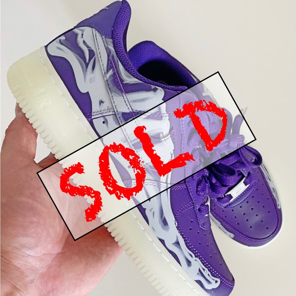 Nike Air Force 1❌SOLD🎁 AF1 07 Skeletons WMNS size 7 NEW
